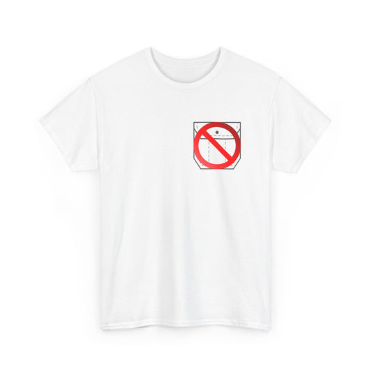 "No Pocket" Staple Tee with Heavy Cotton Fabric