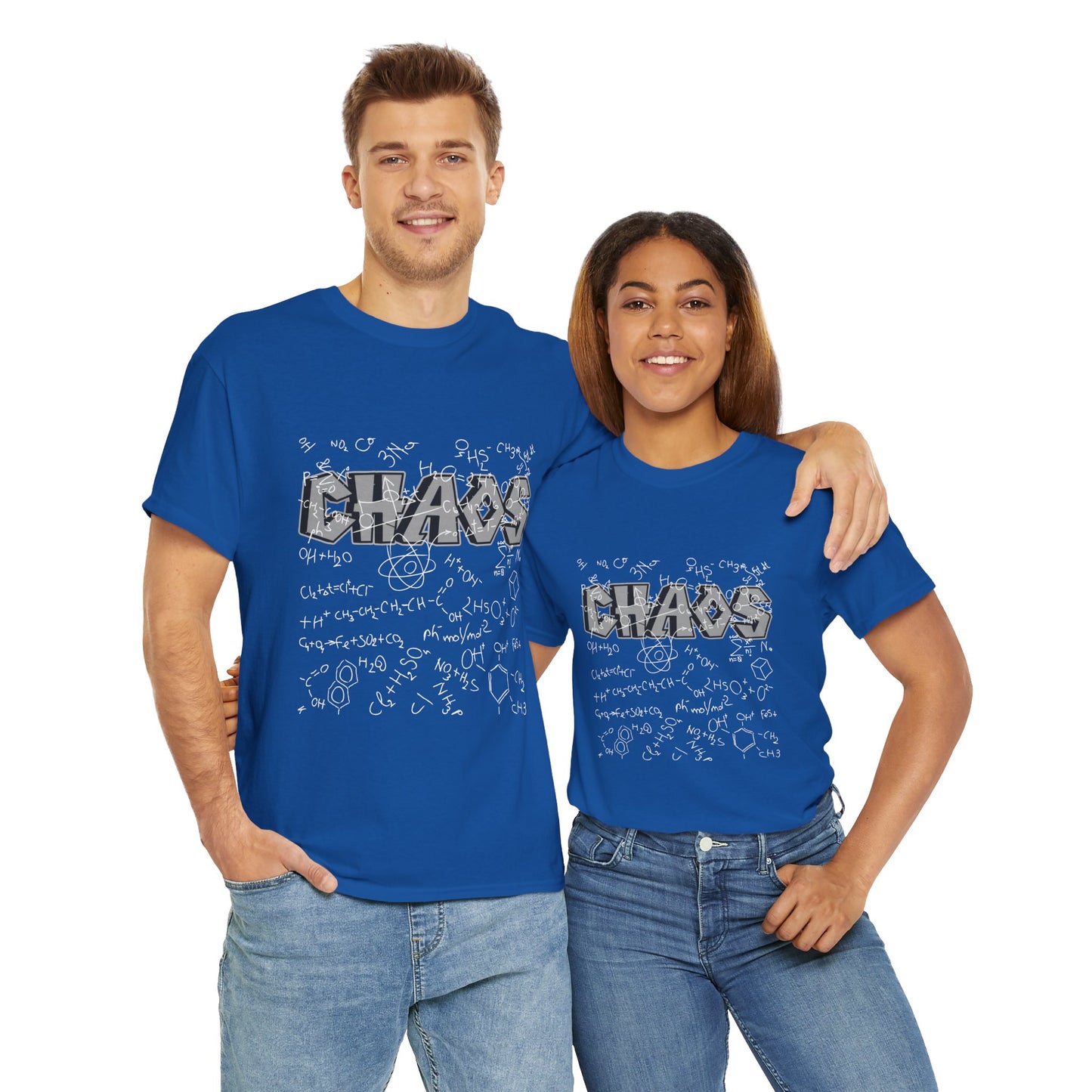 "Chaos" Staple Unisex T-Shirt - Smooth Surface Printing - Heavy Cotton