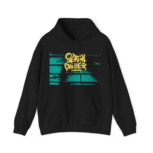 "Serial Chiller" Heavy Blend Hooded Sweatshirt - Cozy, Warm, and Stylish