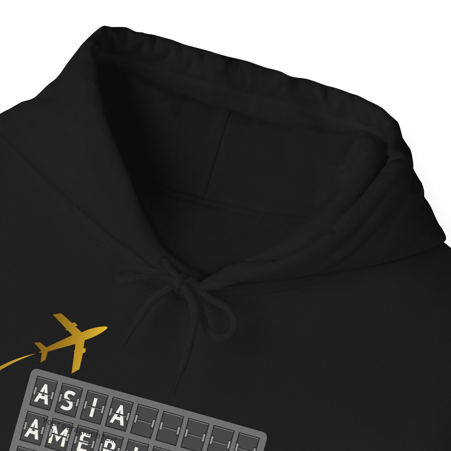 " Travel" Heavy Blend Hooded Sweatshirt - Cozy and Stylish Unisex Sweater with Kangaroo Pocket