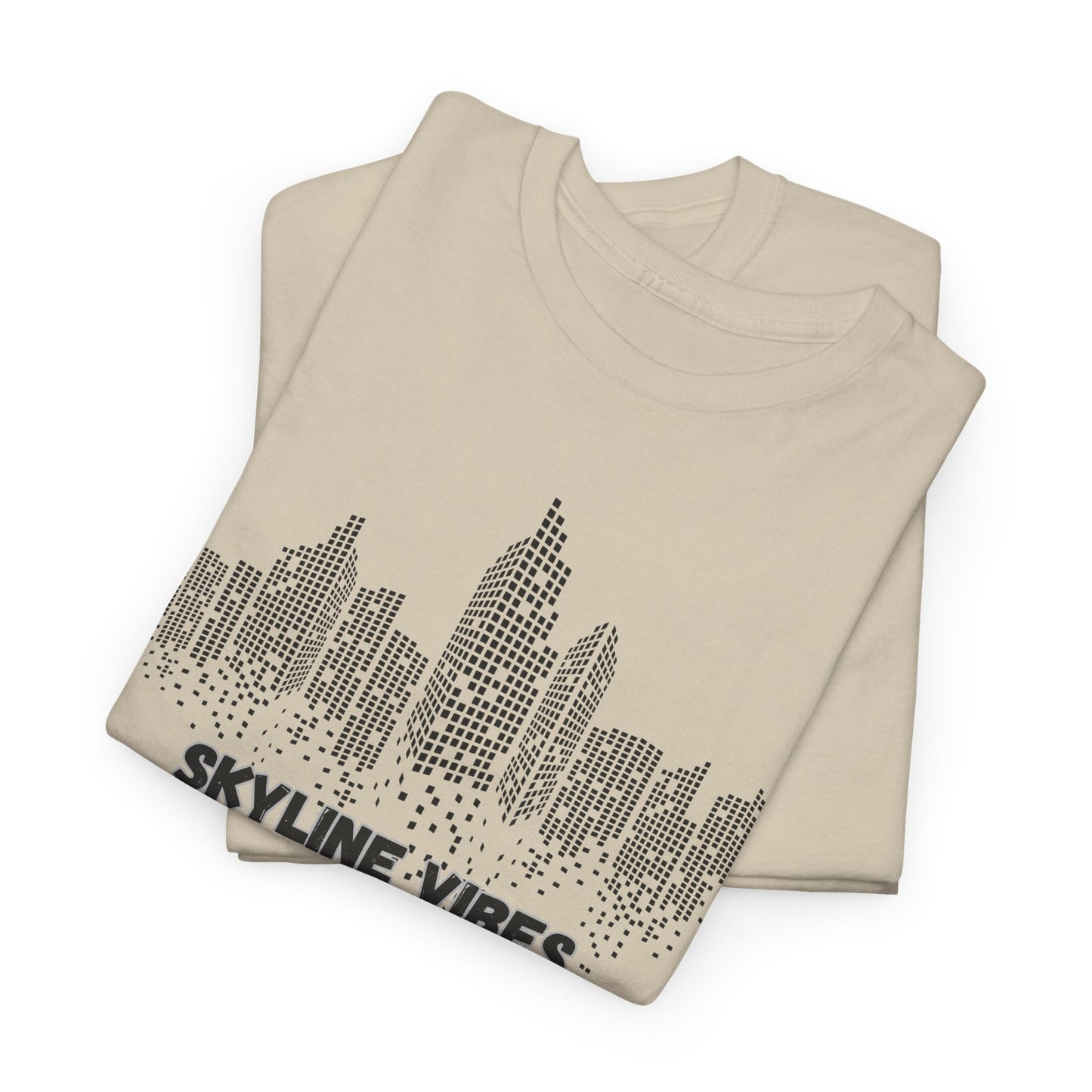 "High-Rise" Classic Cotton Tee - Sustainable Comfort & Style